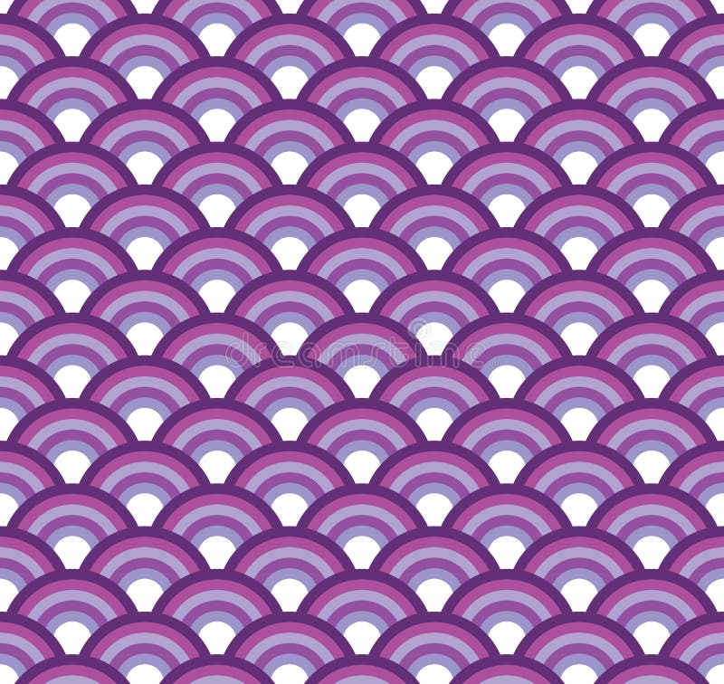 Textura inconsútil japonesa del vector de las escalas de pescados ilustración del vector Textura inconsútil japonesa del vector de las escalas de pescados ilustración del vector