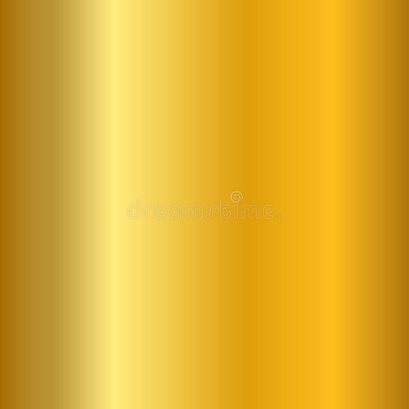 Textura lisa do inclinação do ouro Fundo dourado vazio do metal Molde metálico claro da placa, teste padrão abstrato brilhante