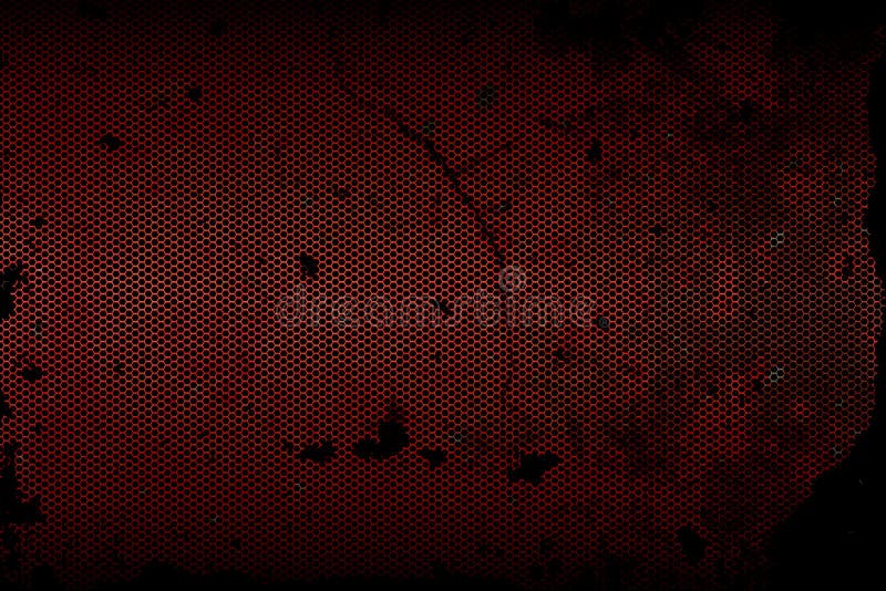 Textura metálica preta do fundo da malha ilustração stock Textura metálica preta do fundo da malha ilustração stock