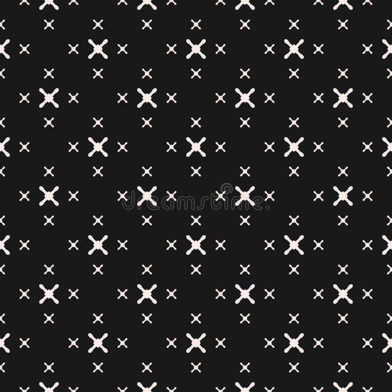 Textura minimalista, modelo inconsútil geométrico con las cruces libre illustration Textura minimalista, modelo inconsútil geométrico con las cruces libre illustration