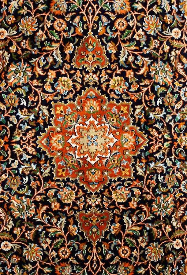 Textura oriental do tapete persa