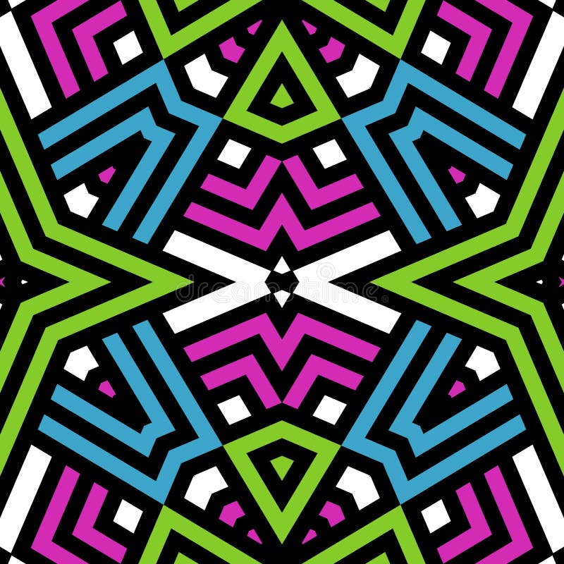 Textura ou fundo abstrato e contínuo com linhas pretas ilustração do vetor