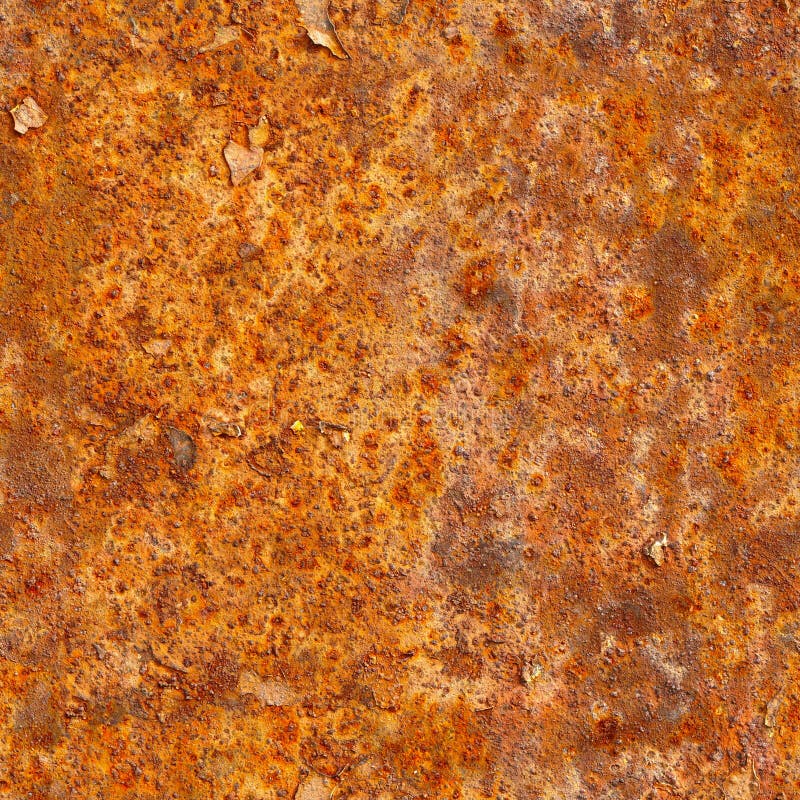 Textura sem emenda da superfície de metal oxidada Pancadinha fotográfica do Grunge