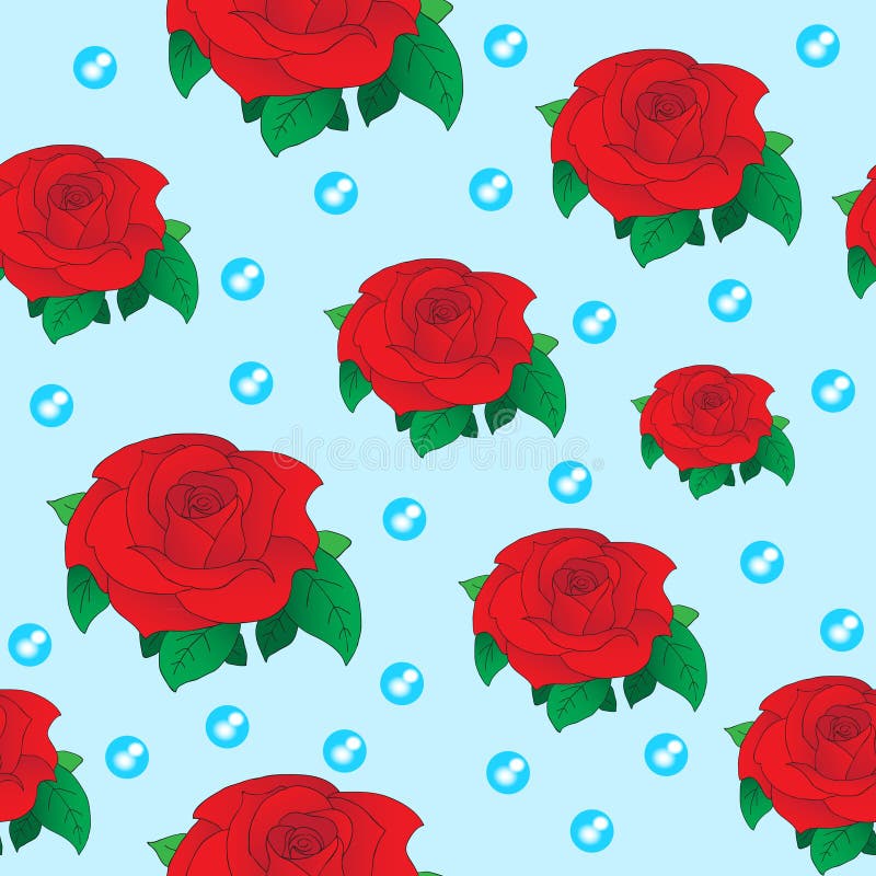 Textura sem emenda de Rosa ilustração do vetor Textura sem emenda de Rosa ilustração do vetor