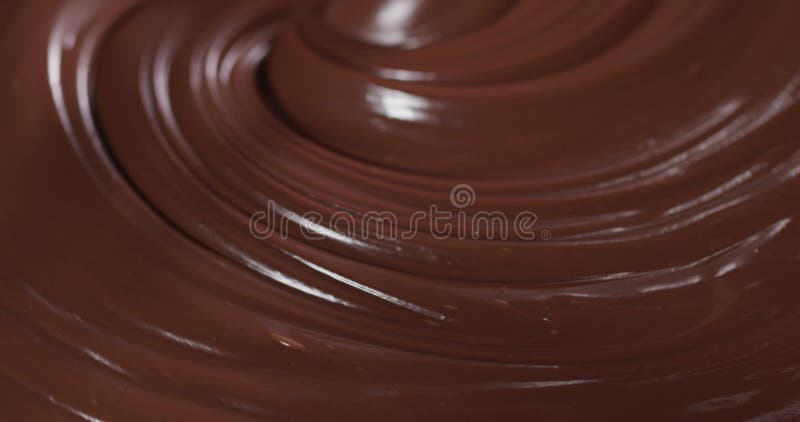 Textura turva do chocolate derretido