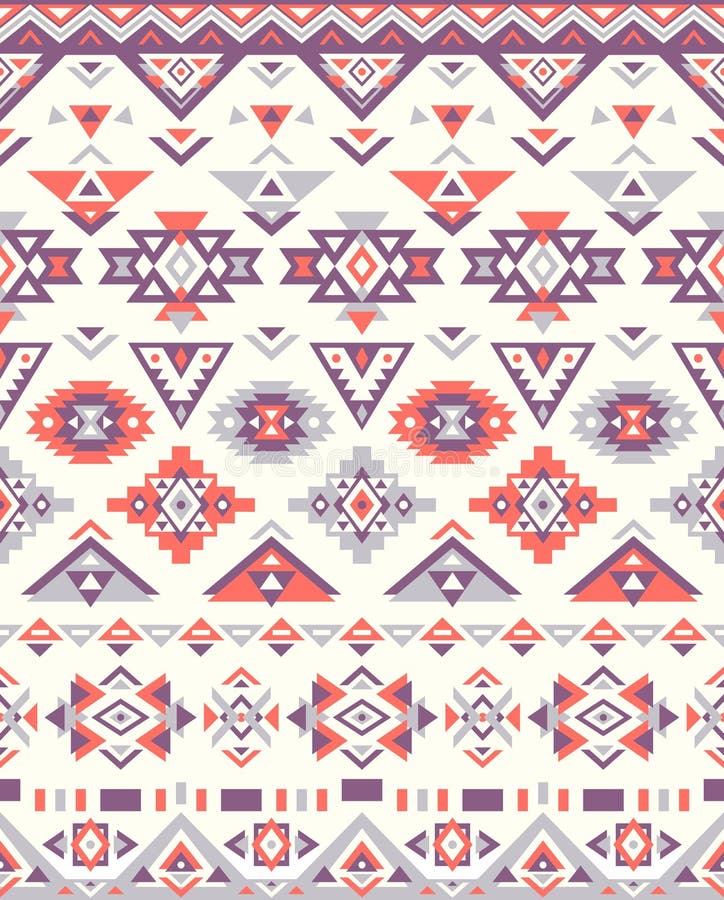 Texturas étnicas inconsútiles del modelo Colores de Orange&Purple Impresión geométrica de Navajo Ornamento decorativo rústico libre illustration Texturas étnicas inconsútiles del modelo Colores de Orange&Purple Impresión geométrica de Navajo Ornamento decorativo rústico libre illustration