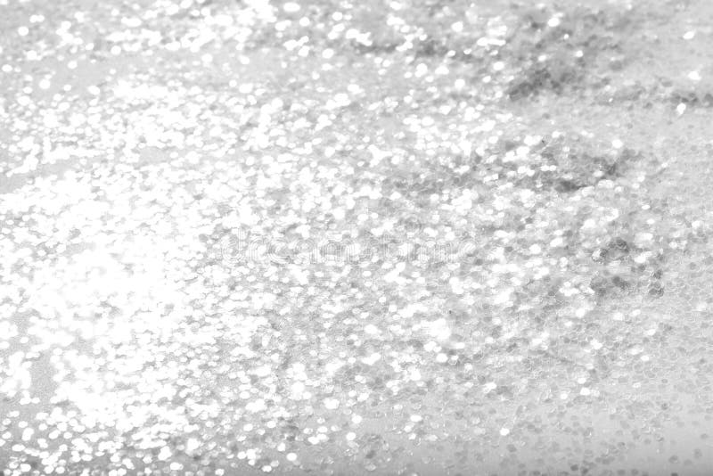 Texture Background Abstract Black and White or Silver Glitter Stock