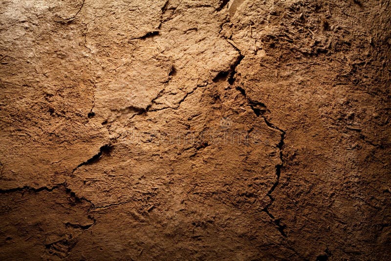 Texture background - dry cracked brown earth stock photos