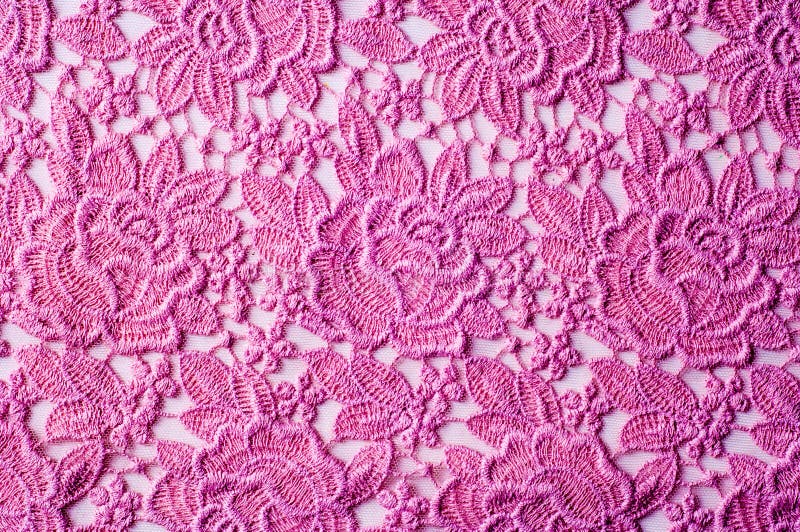 Texture, Background Fabric Pink Lace Stock Image - Image of backdrop,  decorative: 122798241