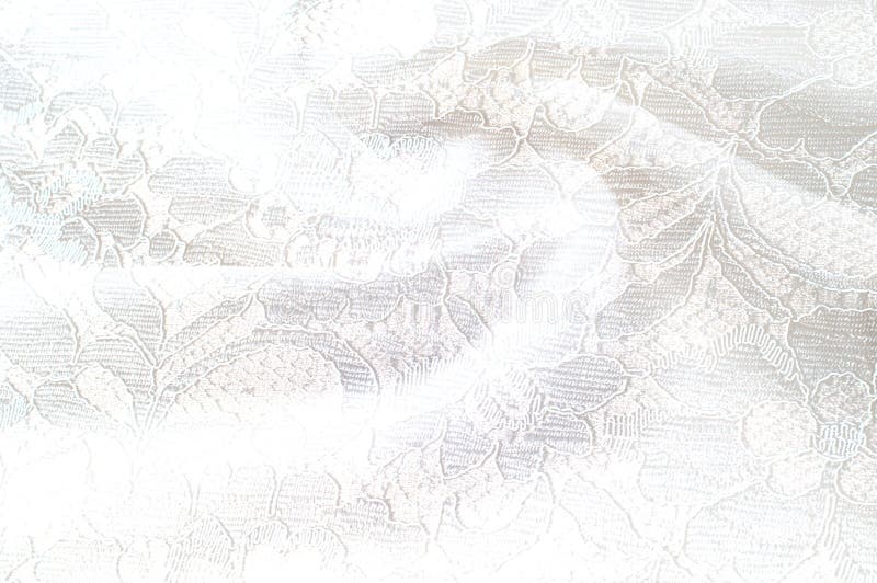 Texture Background Image, White Background with Lace Flower. Tex Stock ...