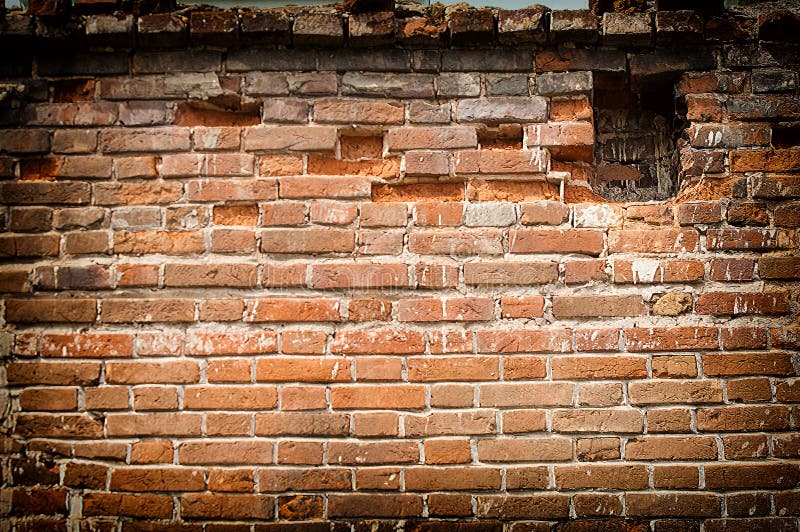 Texture, background, pattern. An old cement stone wall as vintage cracked, worn and worn out creative poster design.