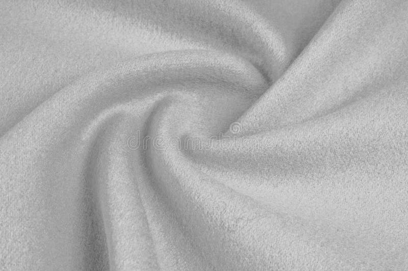 Texture, Background, Pattern. Woolen Fabric for Outdoor Clothing Stock