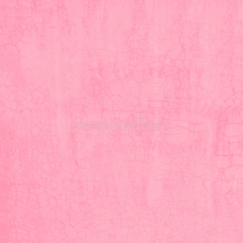 Texture and background of pink concrete wall.