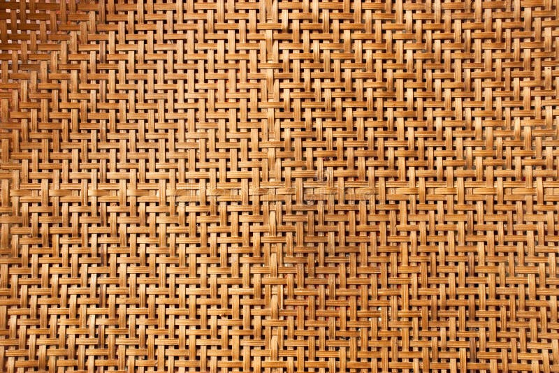 Texture of bamboo weave