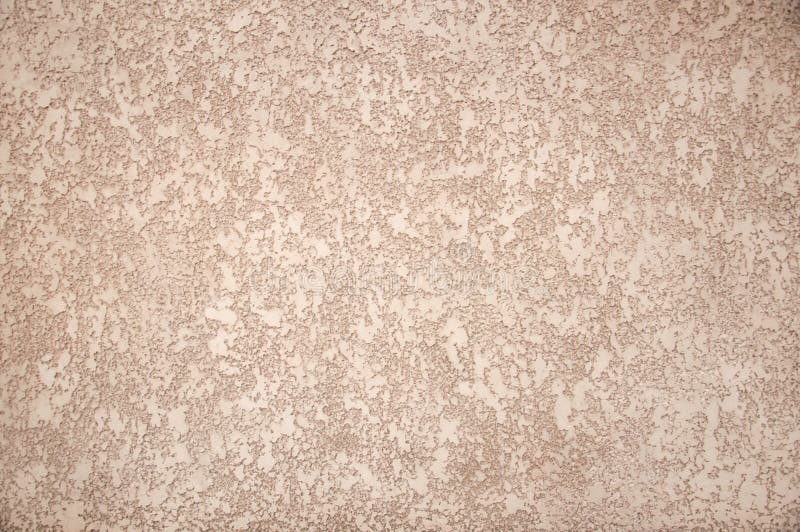Texture bark beetle. Decorative stucco wall. stock photography