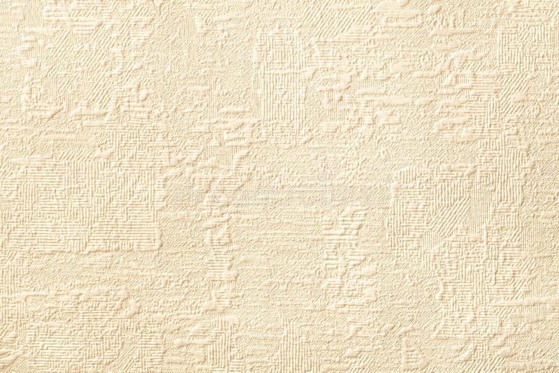 Texture of Beige Wallpaper with Relief and Godler Pattern. Paper Background  Stock Image - Image of embossed, element: 205581483