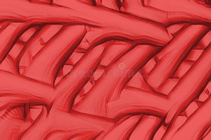 Texture bendable rouge avec des modèles de branches de fractale illustration stock Texture bendable rouge avec des modèles de branches de fractale illustration stock