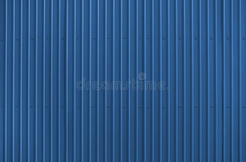 Texture Of Blue Metal Roofing Stock Illustration Illustration Of