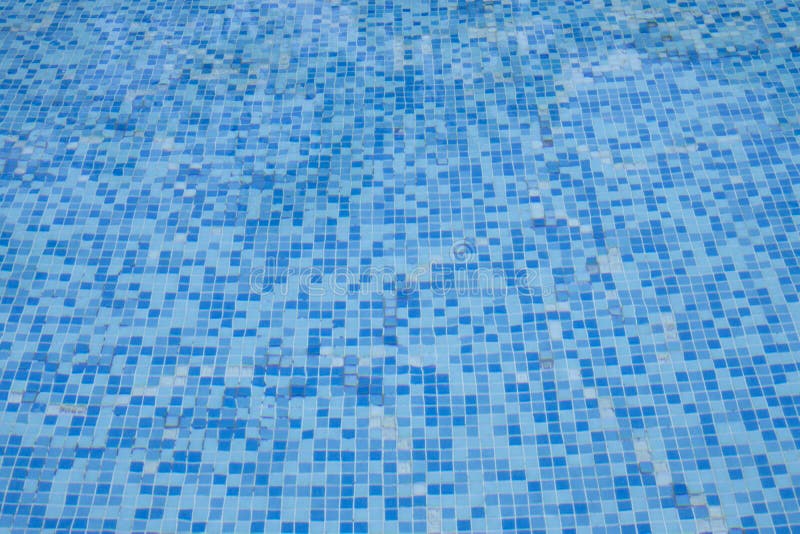 The Texture of the Bottom of the Pool. Summer Background Stock Image ...