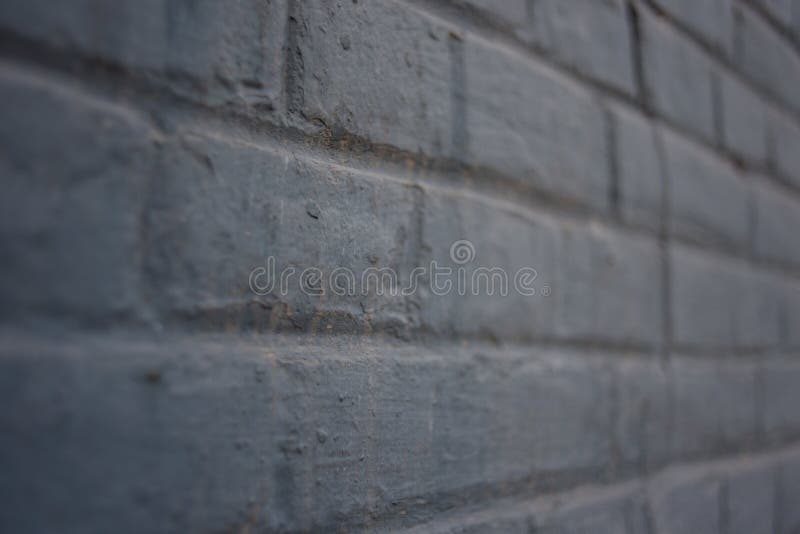 The Texture of the Brick is Gray. Brick Wall Texture Stock Photo