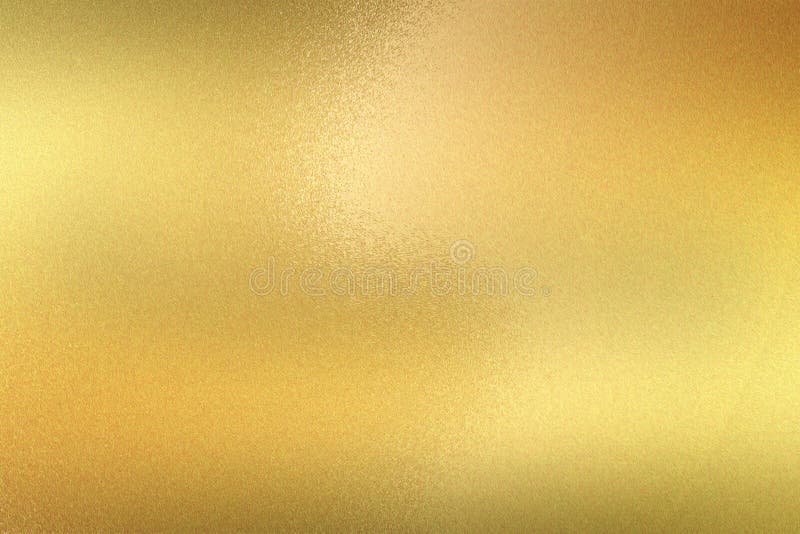 Texture of brushed gold metallic sheet, abstract background