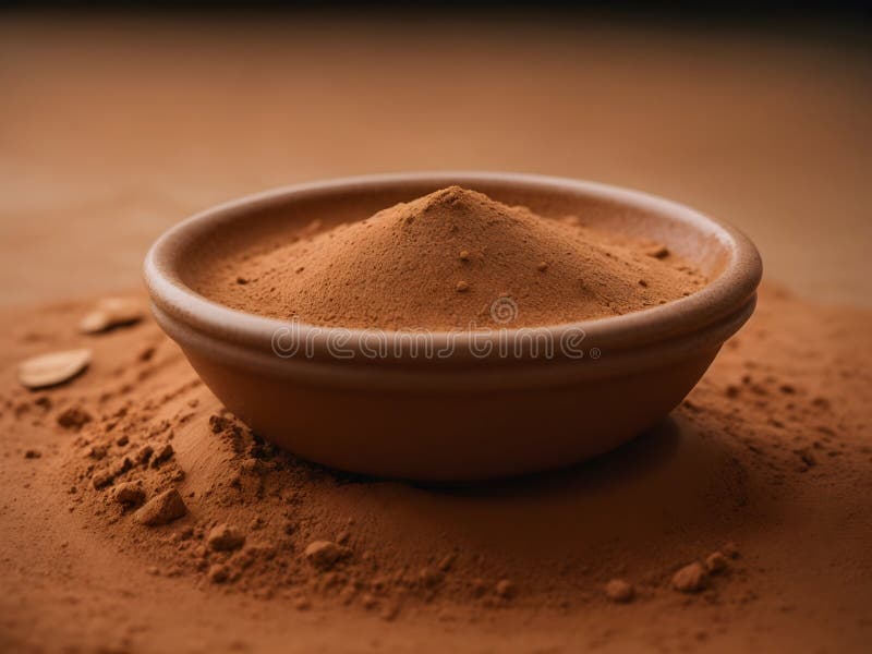 Texture of Clay, Sand Rubbish and Dust, Cosmetic Clay, Dry Clay for Pottery Stock Illustration