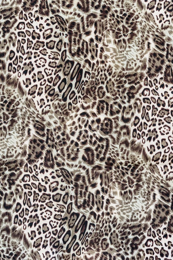 Texture Of Close Up Fabric Striped Leopard Stock Image - Image of ...