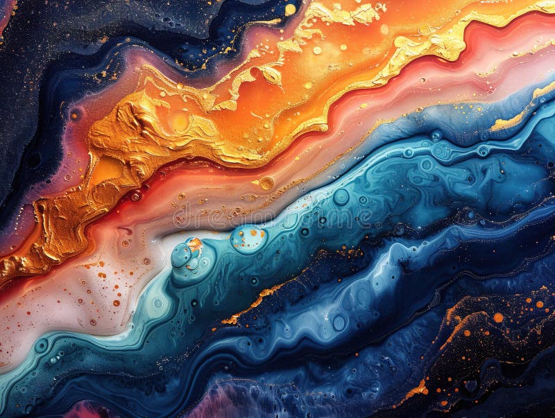 Texture color abstract background pattern art paint liquid blue effect. Abstract texture design pattern color background royalty free stock photos