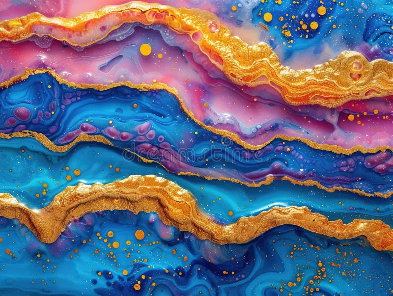 Texture color abstract background pattern art paint liquid blue effect. Abstract texture design pattern color background stock images