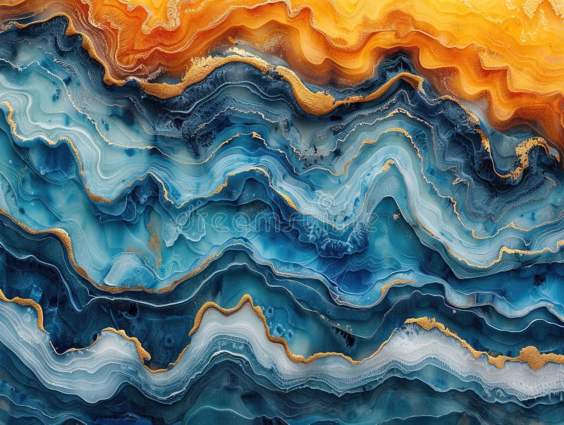 Texture color abstract background pattern art paint liquid blue effect. Abstract texture design pattern color background royalty free stock photo