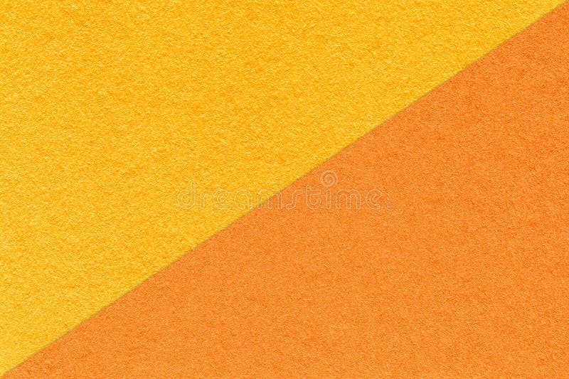 Close Orange Colored Paper Texture Background Stock Photo
