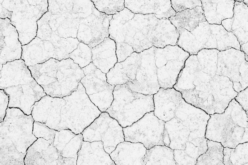 Texture criquée de sécheresse de sol photo stock