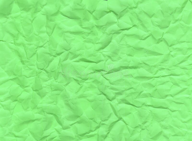 Texture of Crumpled Green Paper for Background Stock Photo - Image of  material, creased: 67963566