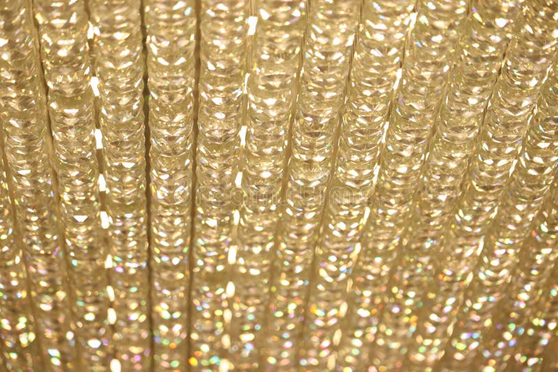 Texture d'or de plafonniers