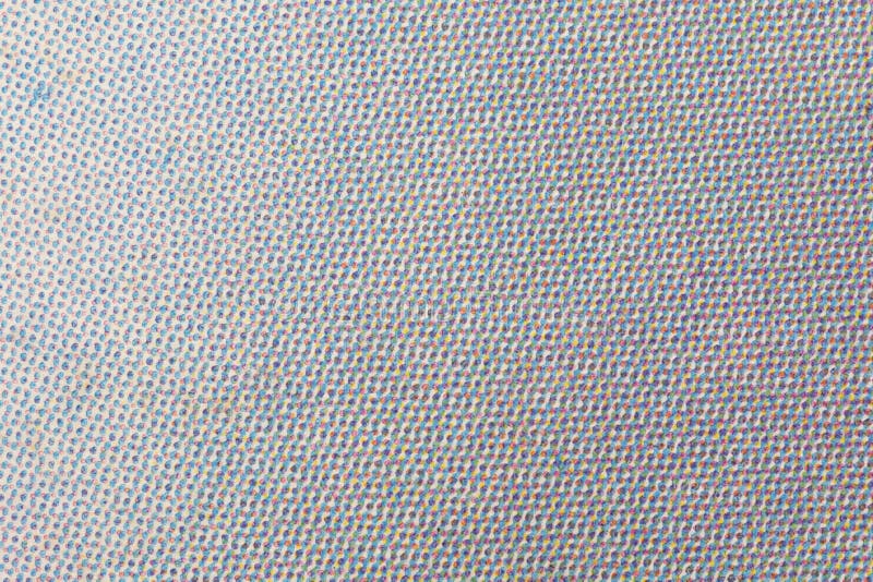 Macro image of vintage CMYK printer texture from an old comic book. Macro image of vintage CMYK printer texture from an old comic book