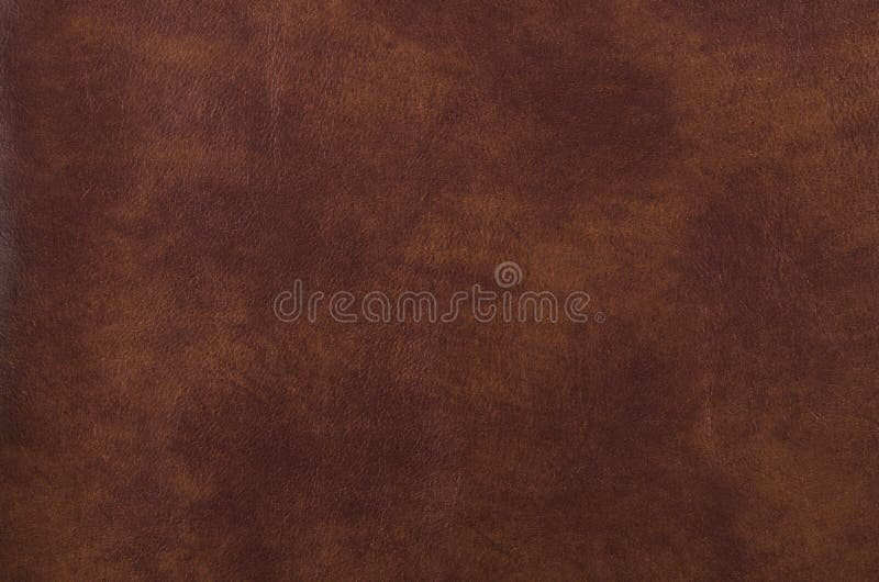 Texture of dark brown leather