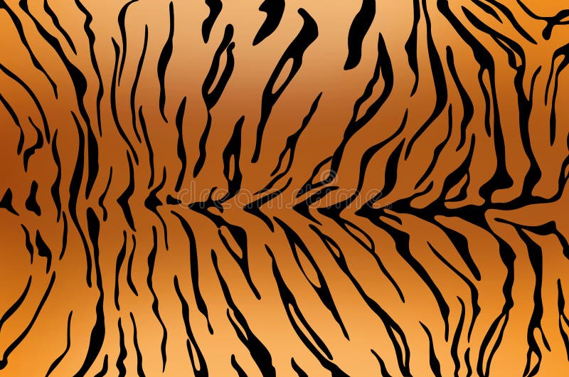 Texture De Peau De Tigre Illustration Stock Illustration Du Impression