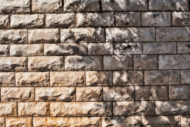 Texture Decorative Brick, Wall Tiles Made of Natural Stone Stock Image