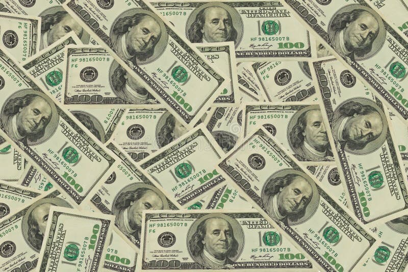 Texture dollars background