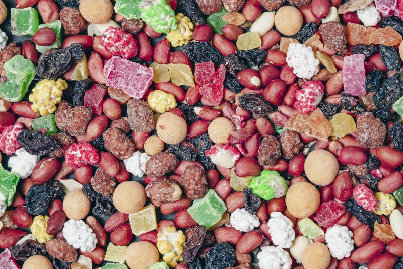 Texture of Exotic Nuts and Dried Fruits Stock Image Image of organic