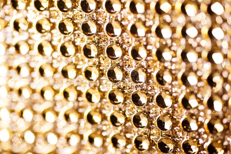 Texture of Golden Jewels for Background Stock Image Image of elegant