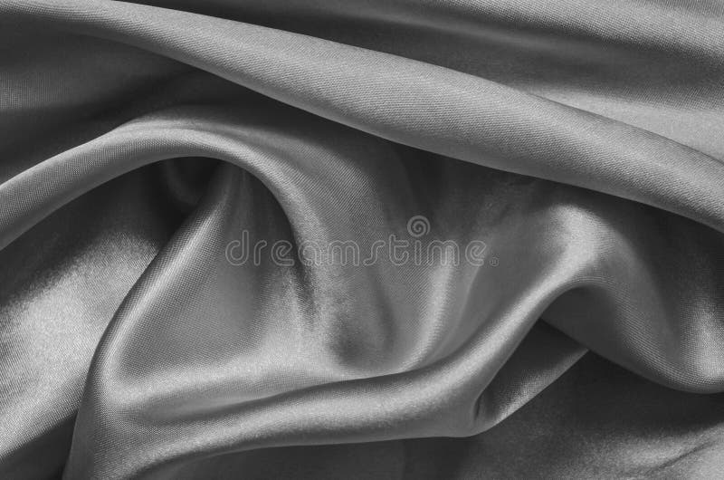 Texture Gray Satin, Silk Background Stock Photo - Image of metallic ...