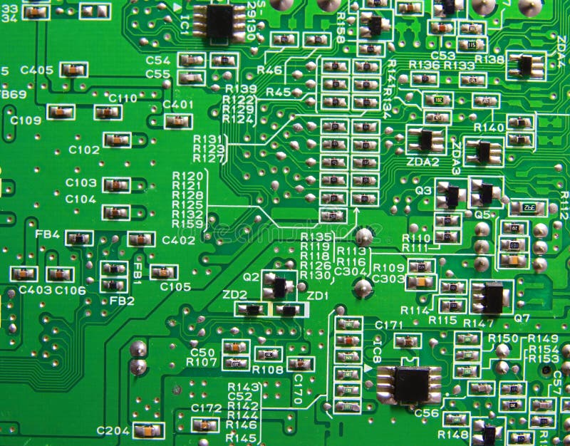 Texture, Green Circuit Board Stock Image Image of chip, micro 35084813