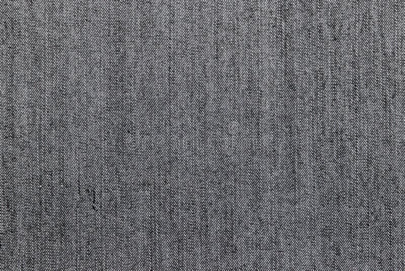 Texture of the Inner Side of a Gray Denim Fabric Stock Illustration