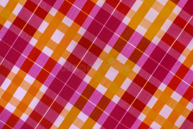 The Texture of Linen Fabric in a Large Cell of Black and Brown