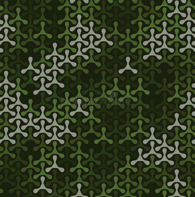 Cross Arrows Ornament Seamless Pattern. Camouflage Mosaics Wallpaper Stock  Vector - Illustration of modern, green: 209188976