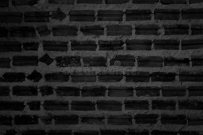 Texture noire de mur de briques pour le fond image stock Texture noire de mur de briques pour le fond image stock