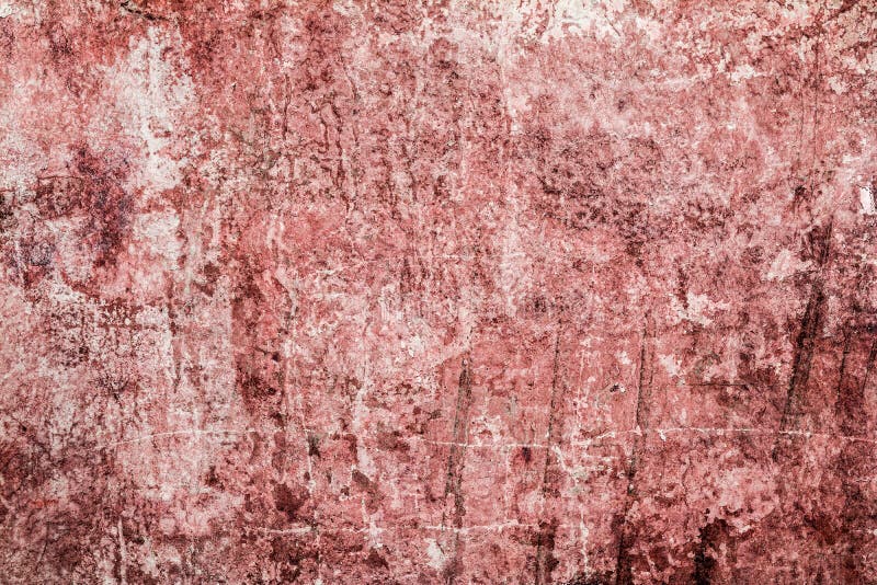 Texture of Old Antique Wall, Destroyed Layer of Concrete Wall Plaster