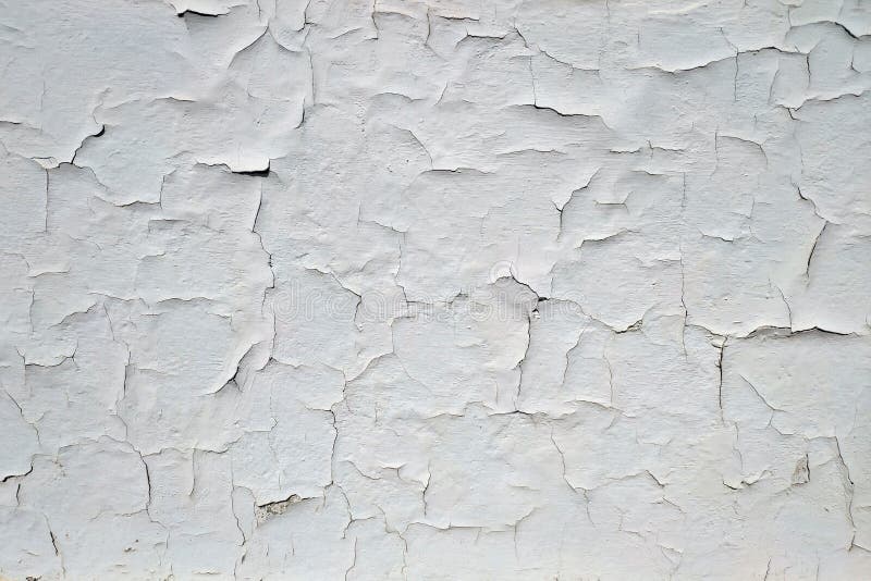 The Texture of the Old Cracked White Paint. the Cracks Texture. Stock Photo Image of fissure