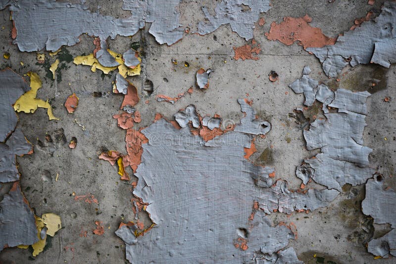 Texture of an Old Wall Covered with Paint Stock Photo Image of
